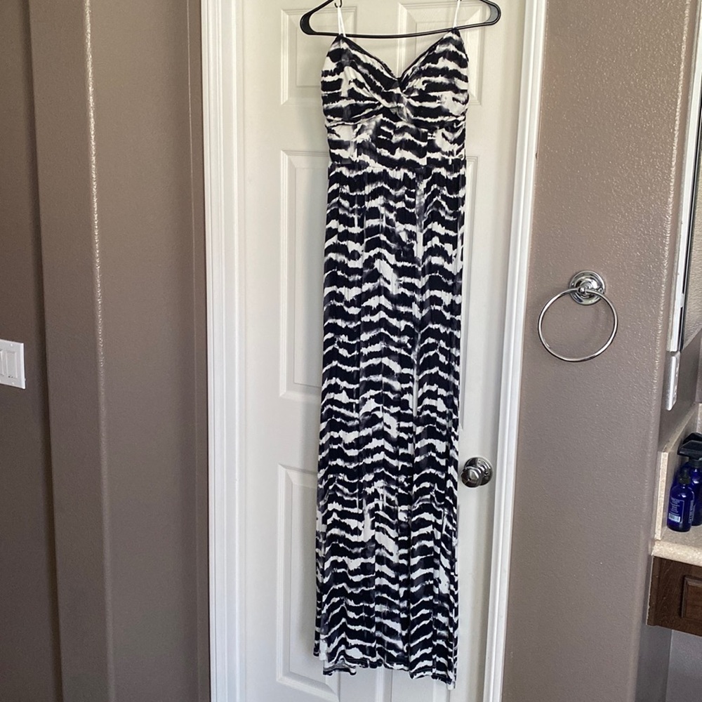 Strapless GUESS Maxi Dress